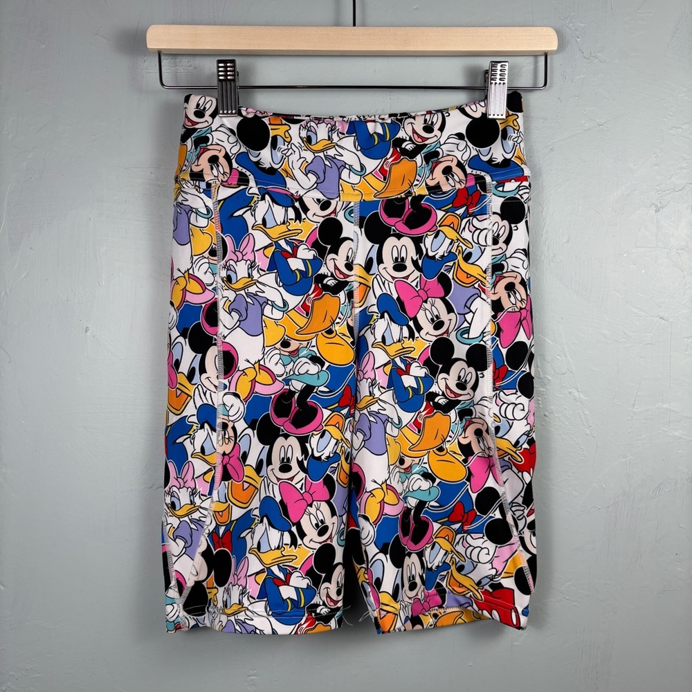 Blackmilk Disney Bike Shorts with Mickey & Friends